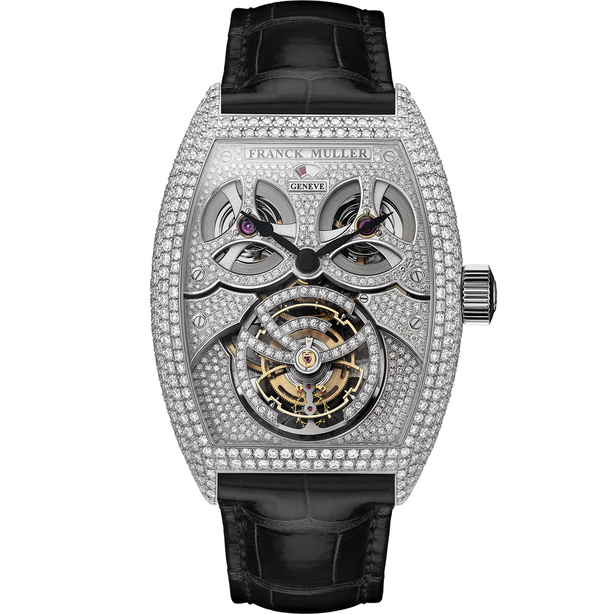Giga Tourbillon with Gem-Set Bridge