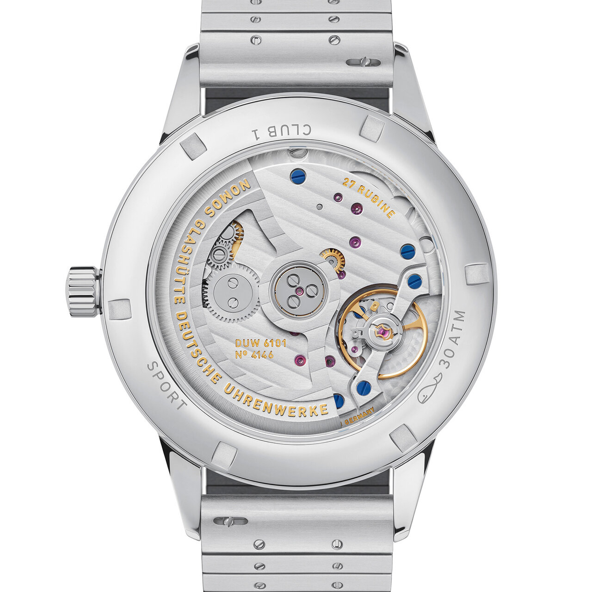 Club Sport neomatik 42 date black