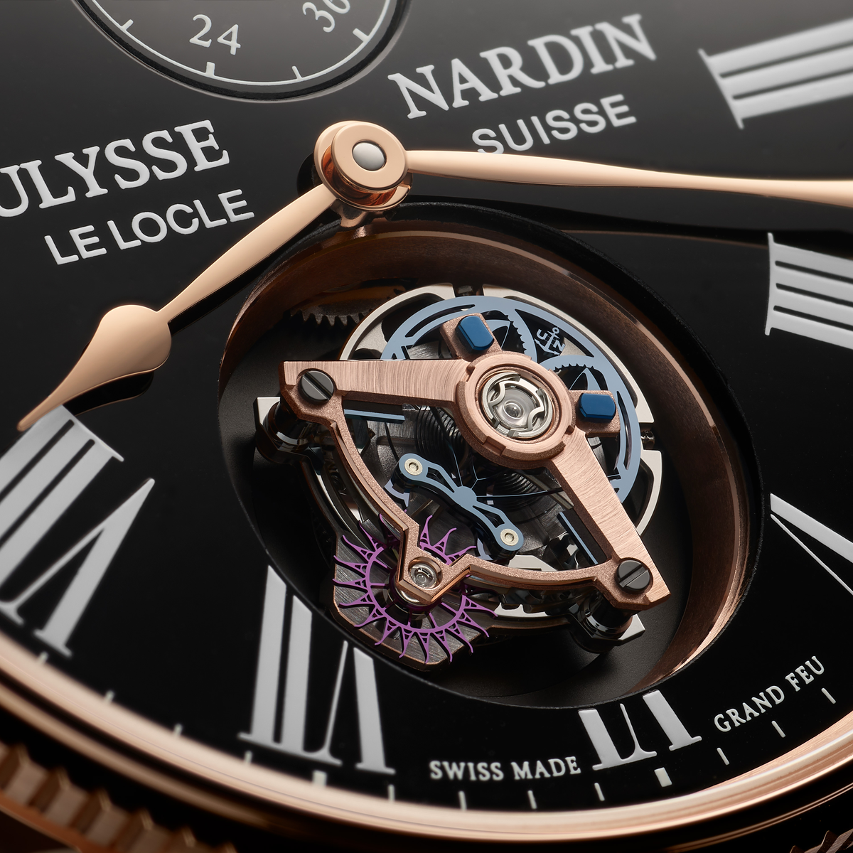 Marine Torpilleur Tourbillon Grand Feu 42mm