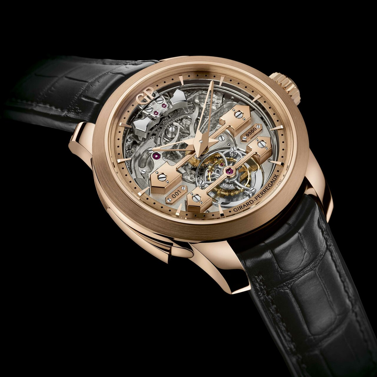 Minute Repeater Tourbillon with Gold Bridges