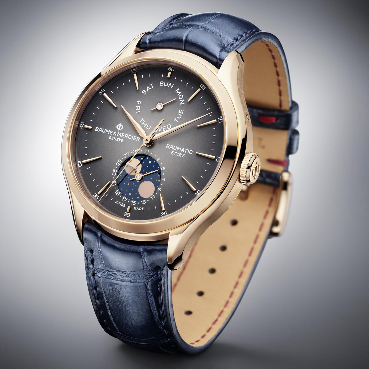 Clifton Baumatic Day-Date Moonphase