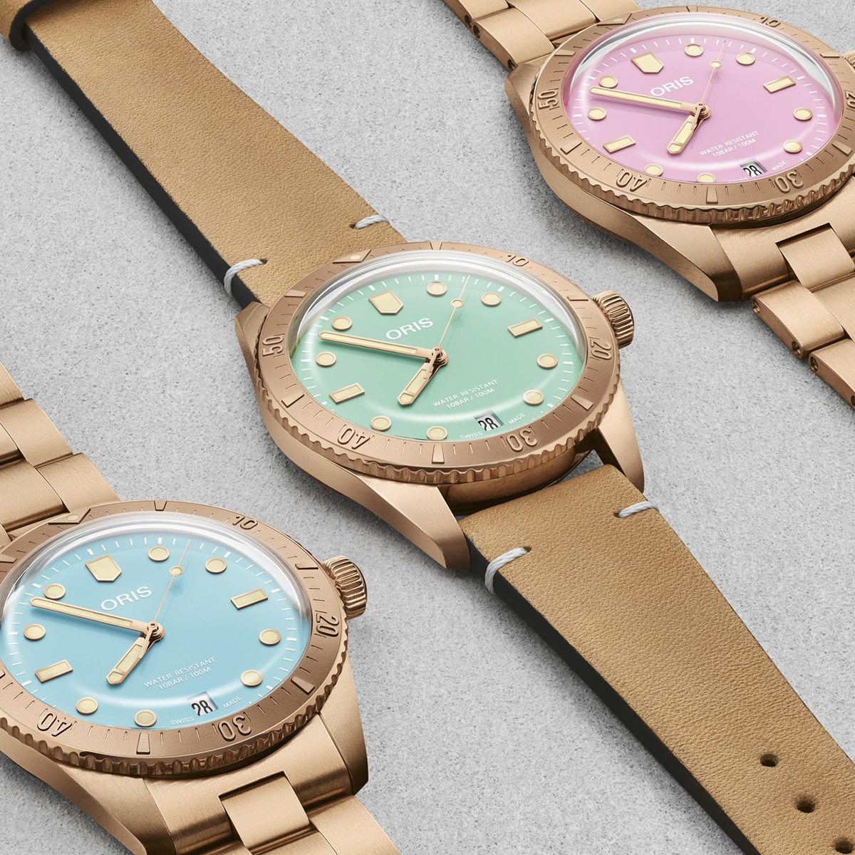Diver Sixty-Five Cotton Candy © Oris