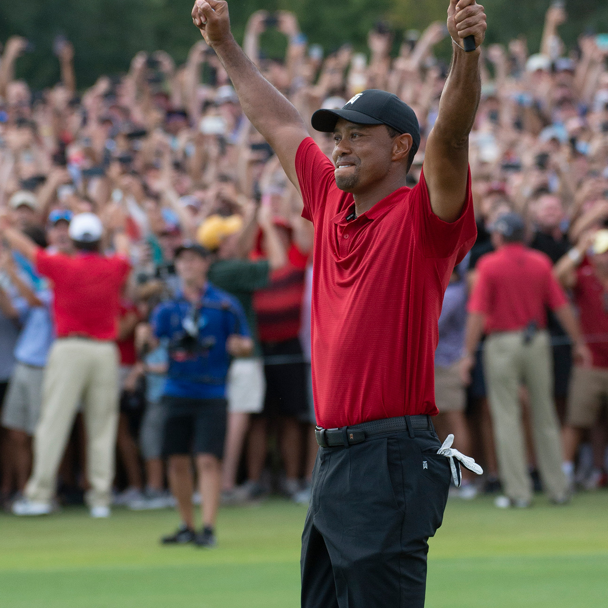 Tiger Woods célèbre sa 80e victoire au PGA Tour édition 2018