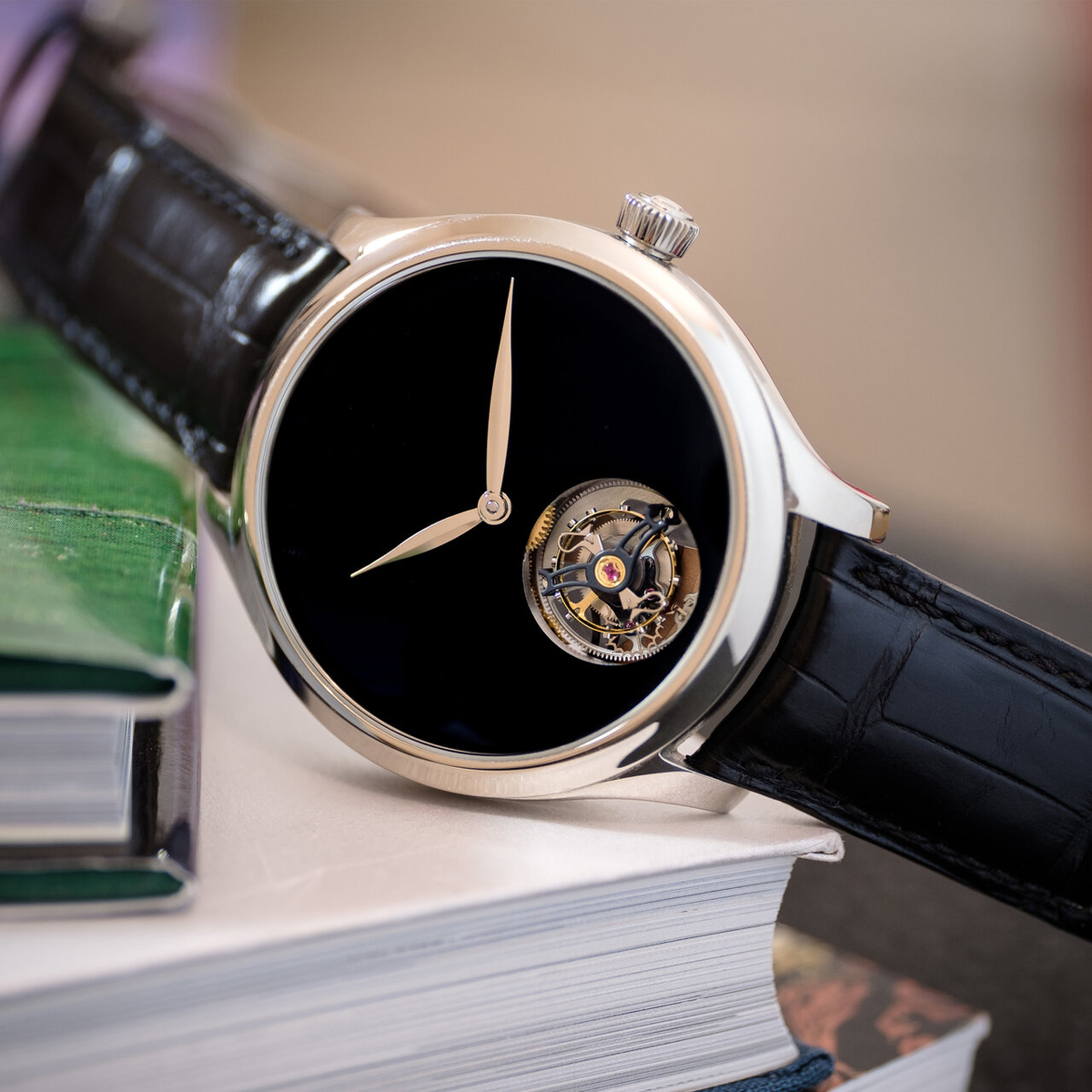 Endeavour Tourbillon Concept Vantablack