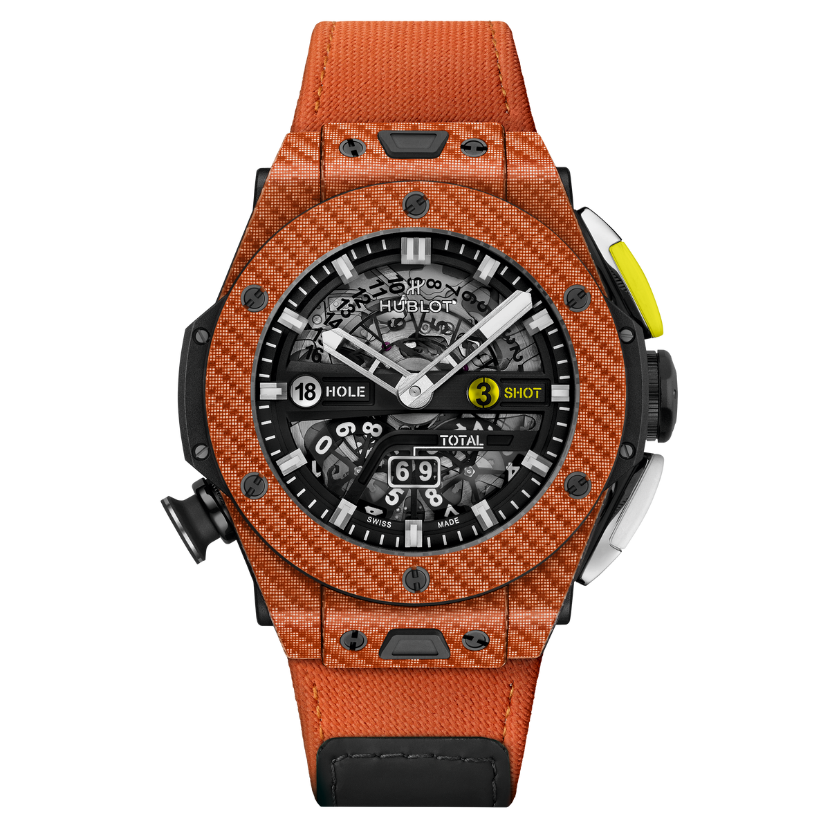 Big Bang Unico Golf Orange Carbon
