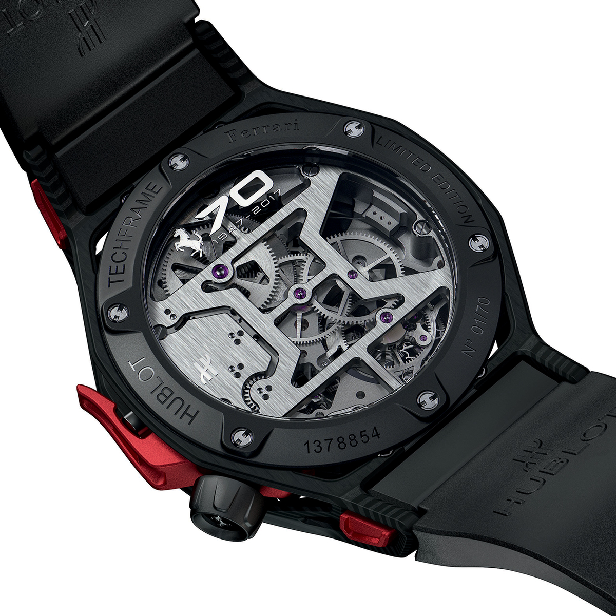 Techframe Ferrari 70 years Tourbillon Chronograph