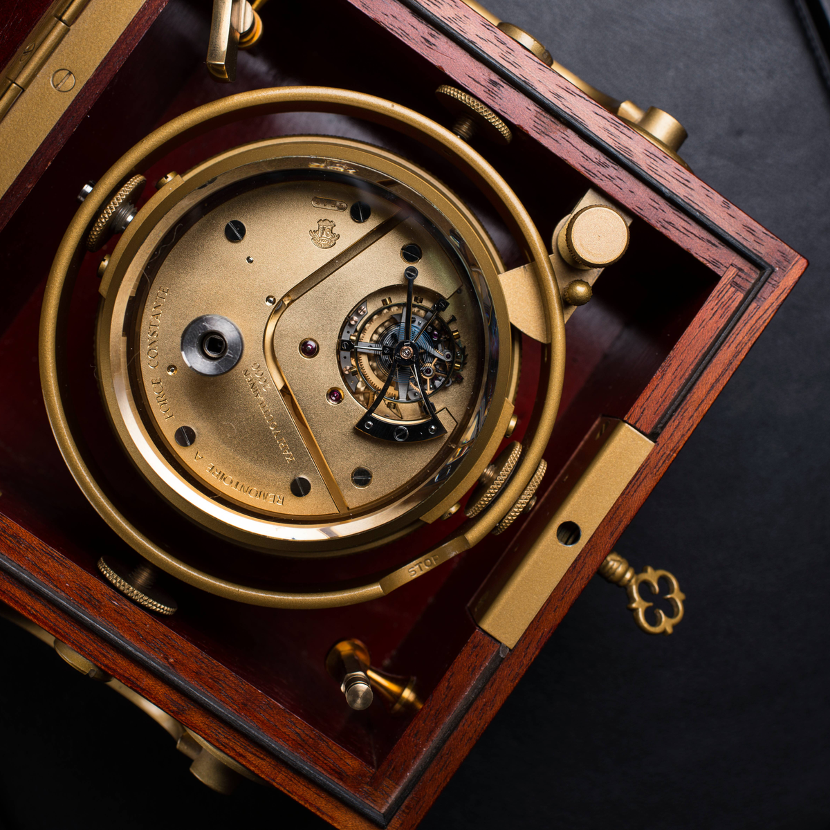 Kari Voutilainen Chronomètre tourbillon de bord © Fred Merz l Lundi13