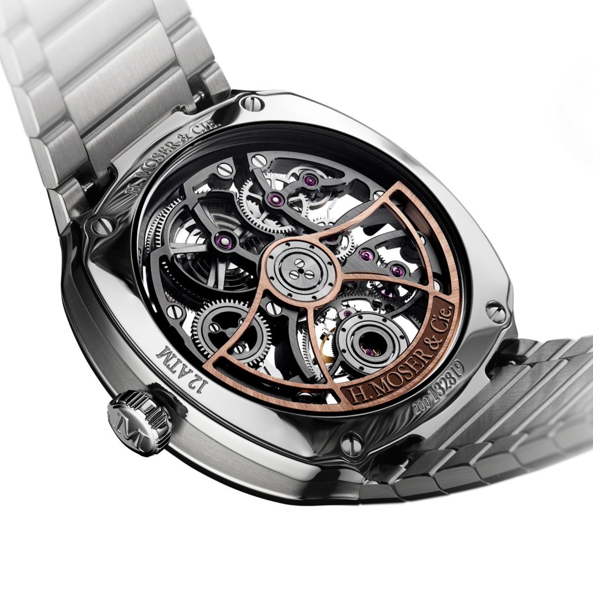 Novelties 2024_H. Moser & Cie Streamliner Tourbillon Skeleton back