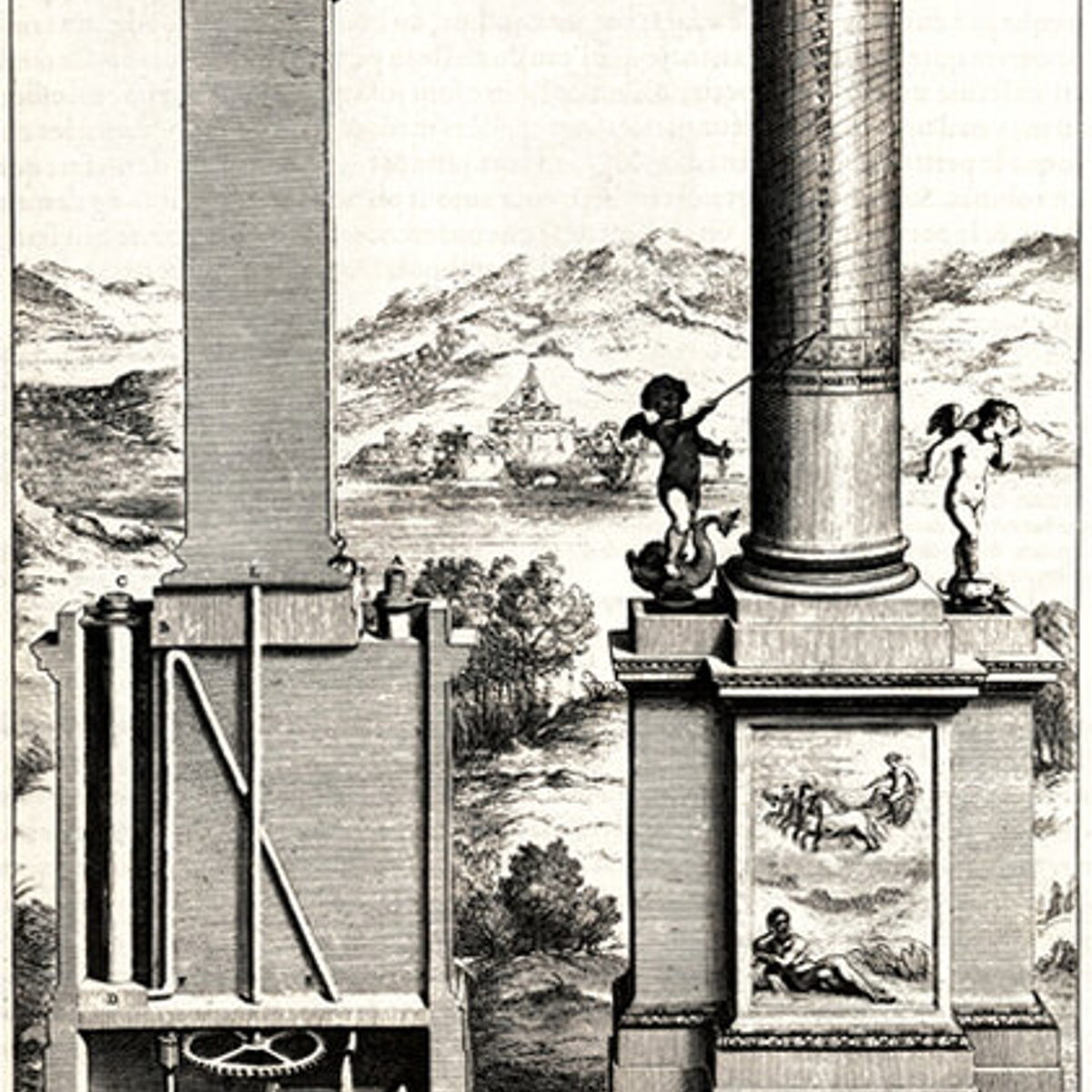 Horloge à eau ou clepsydre