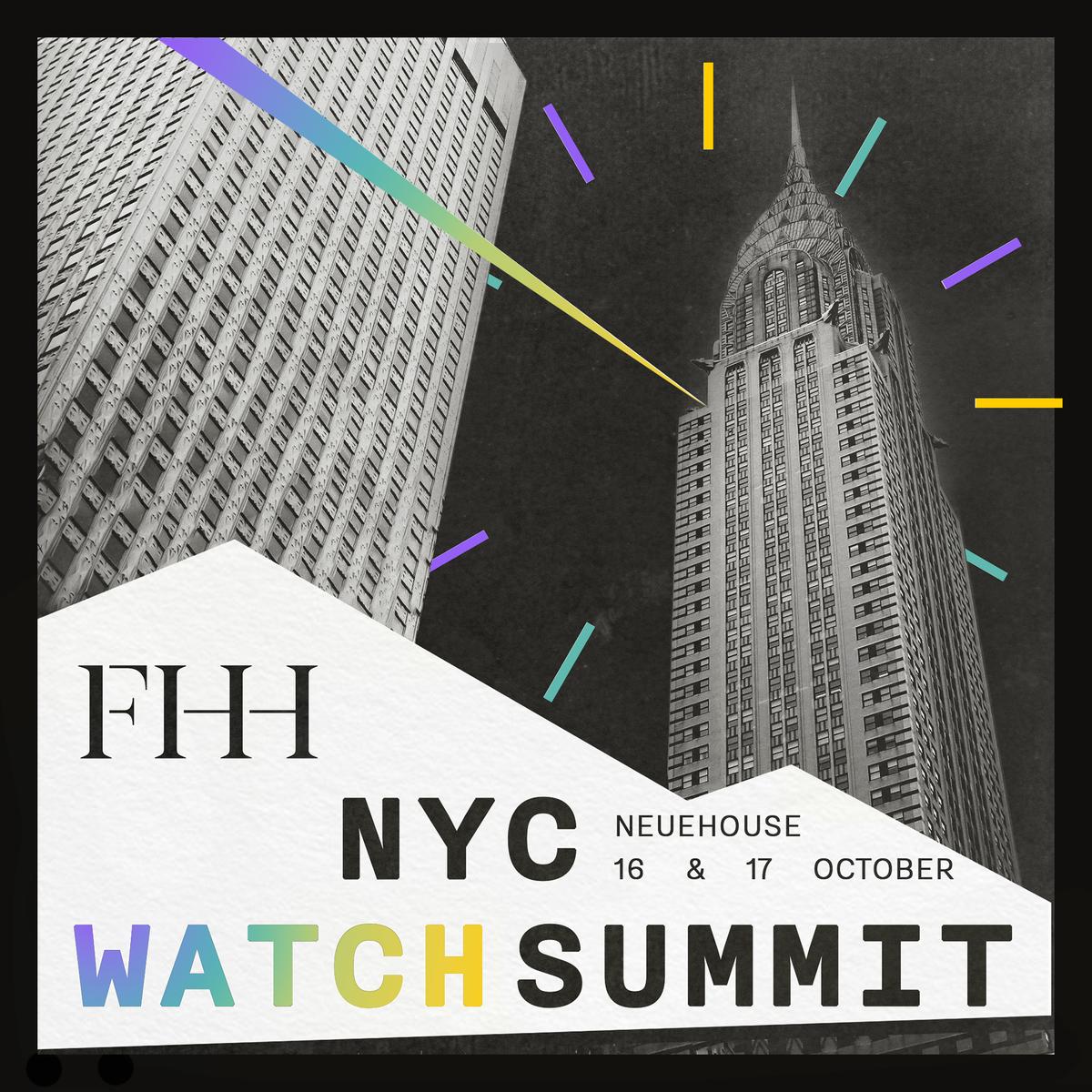 FHH NYC Watch Summit