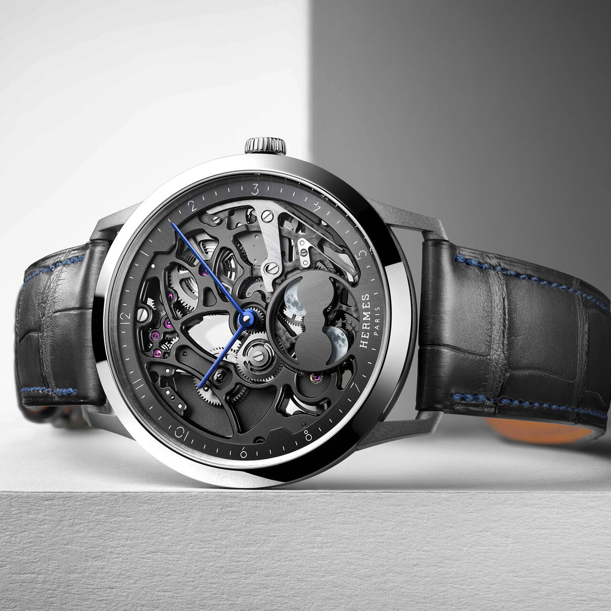 Slim d'Hermès Squelette Lune