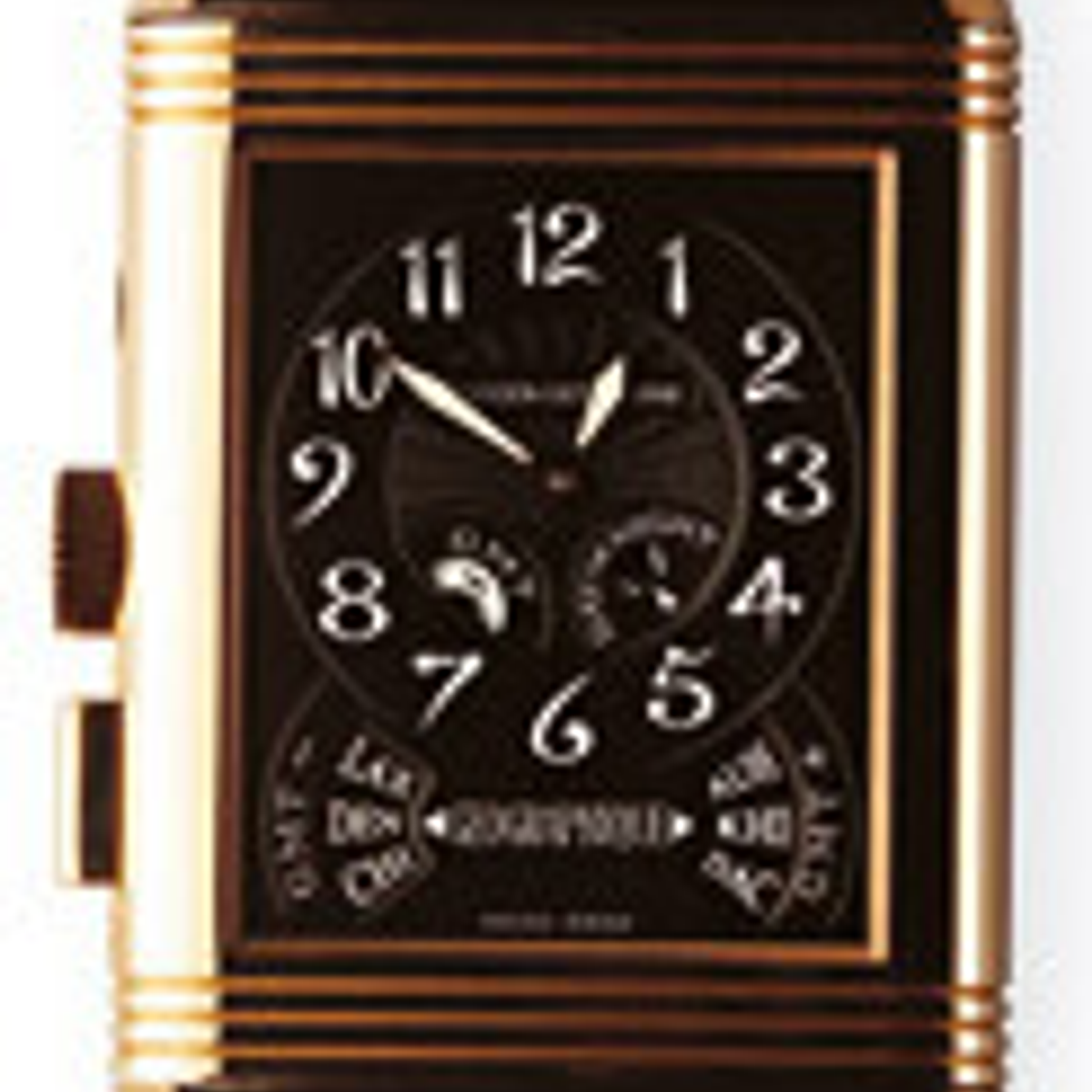 Watch with two time zones