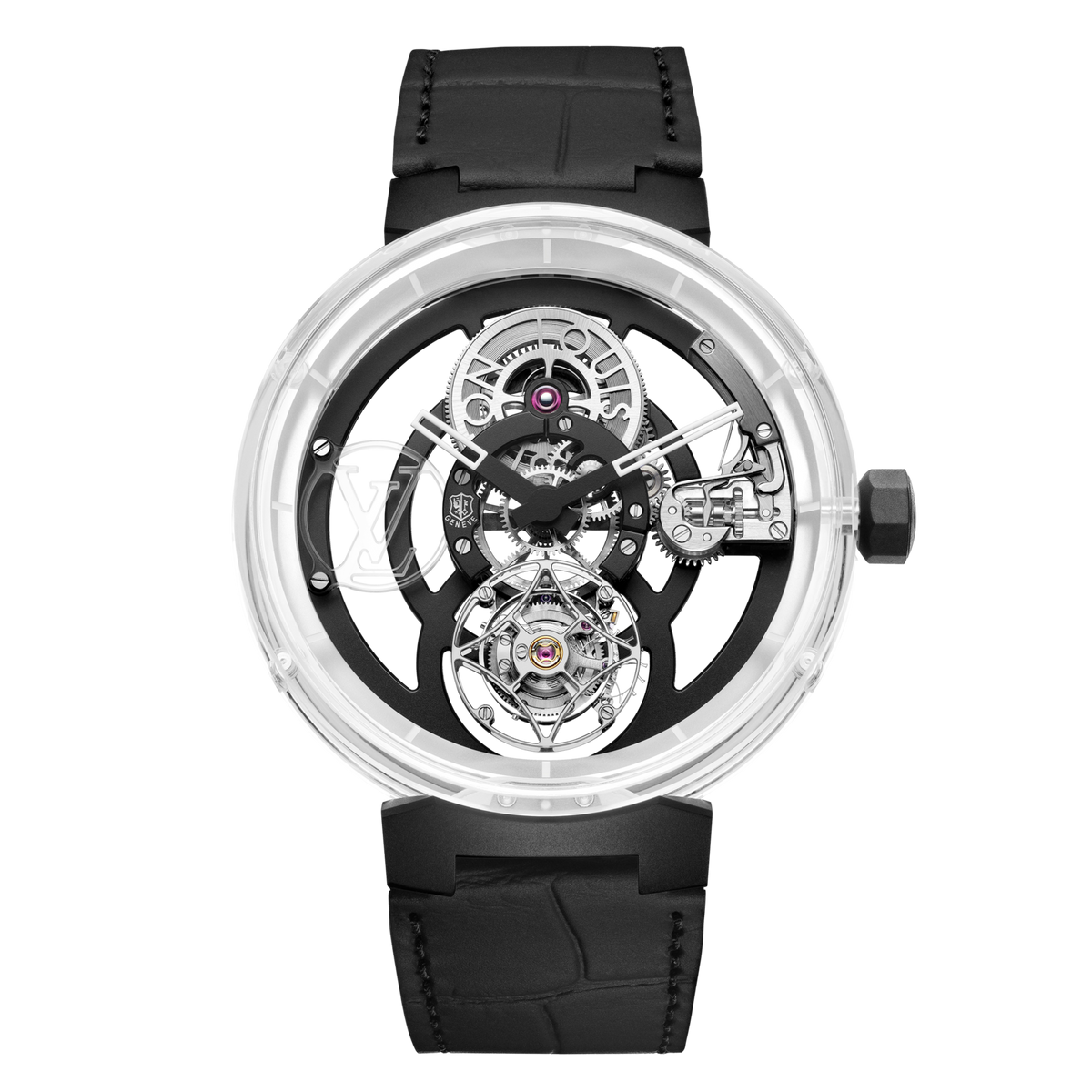 Tambour Moon Tourbillon Volant « Poinçon de Genève » saphir