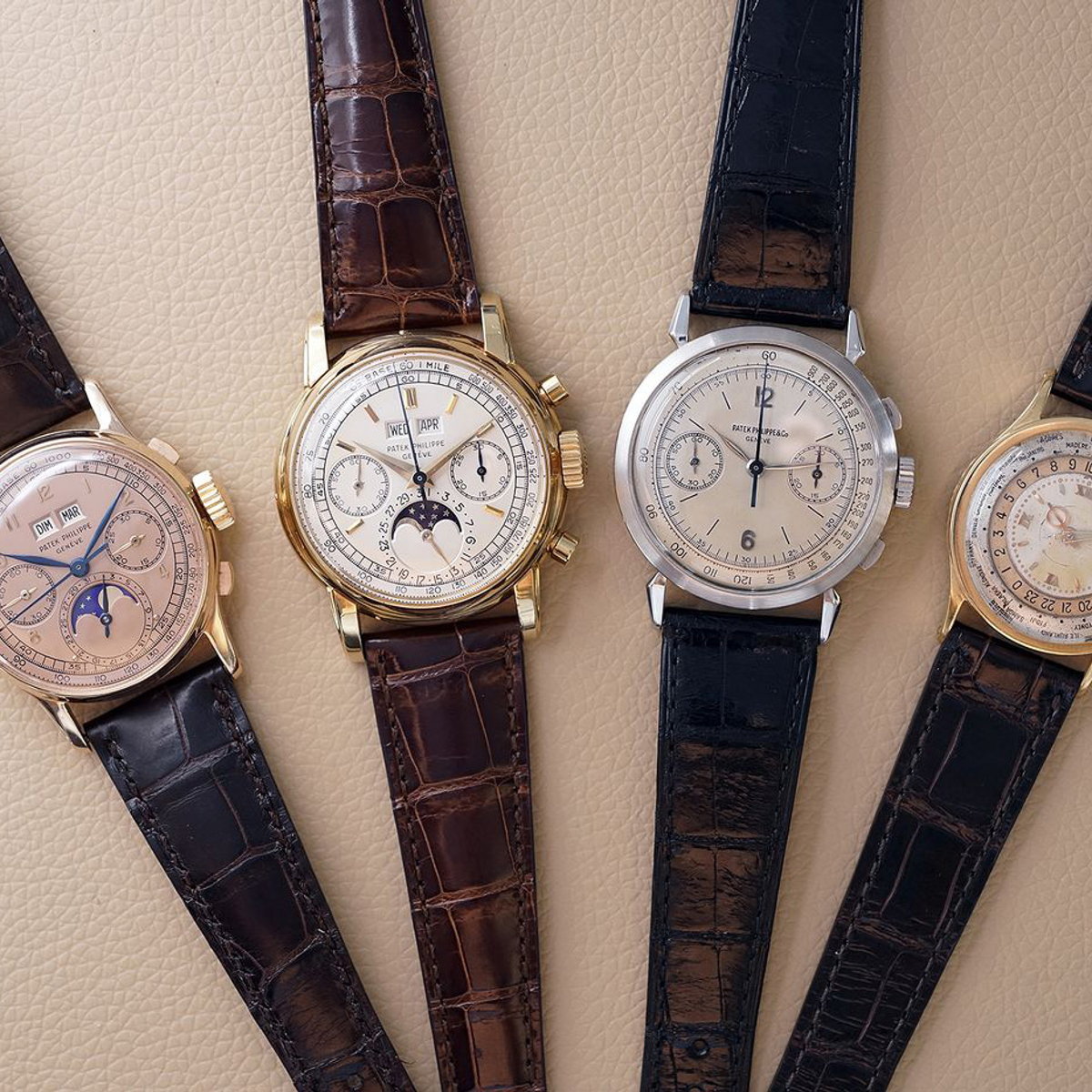 Collection Patek Philippe de Jean-Claude Biver vendue chez Phillips