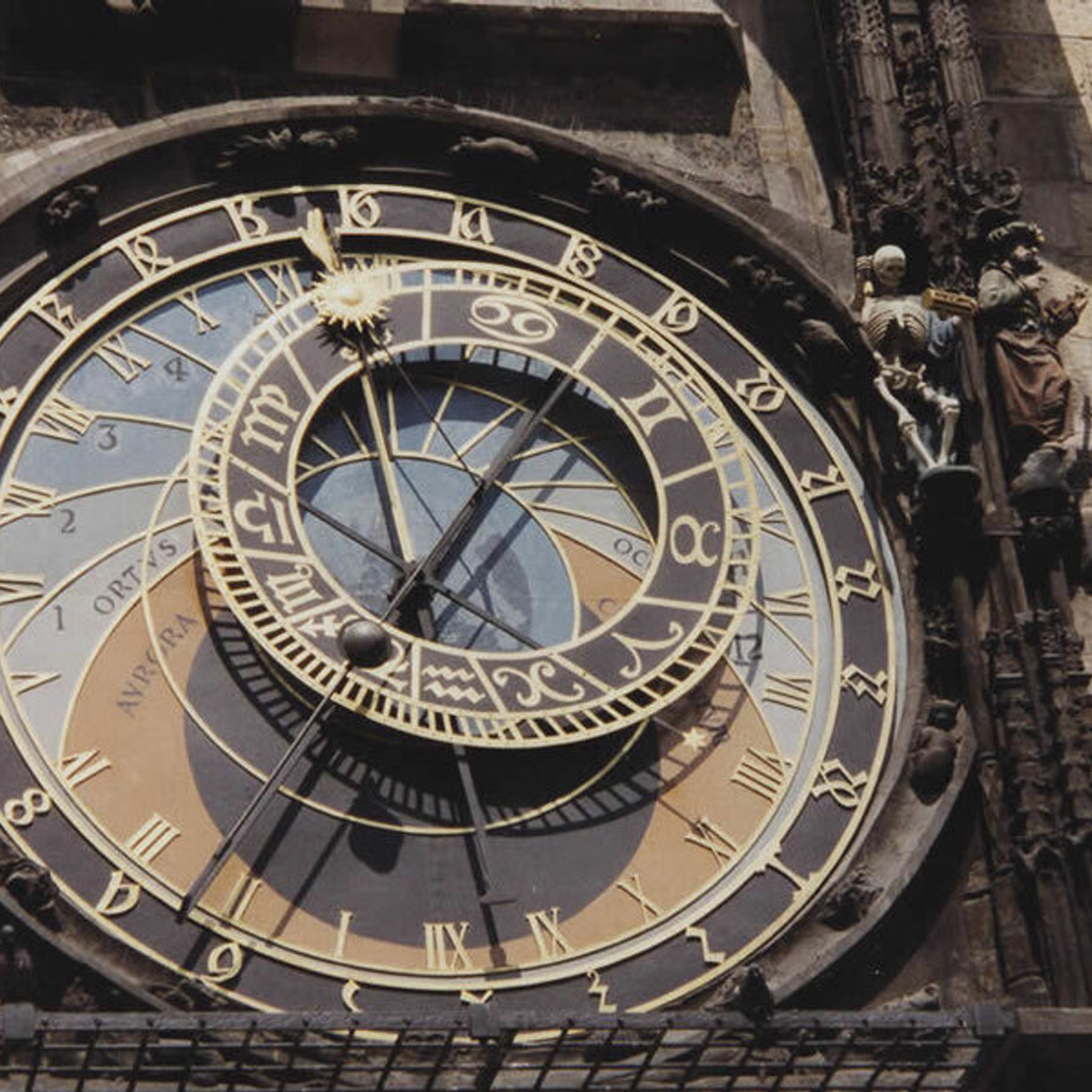 Cadran de l'horloge astronomique de Prague