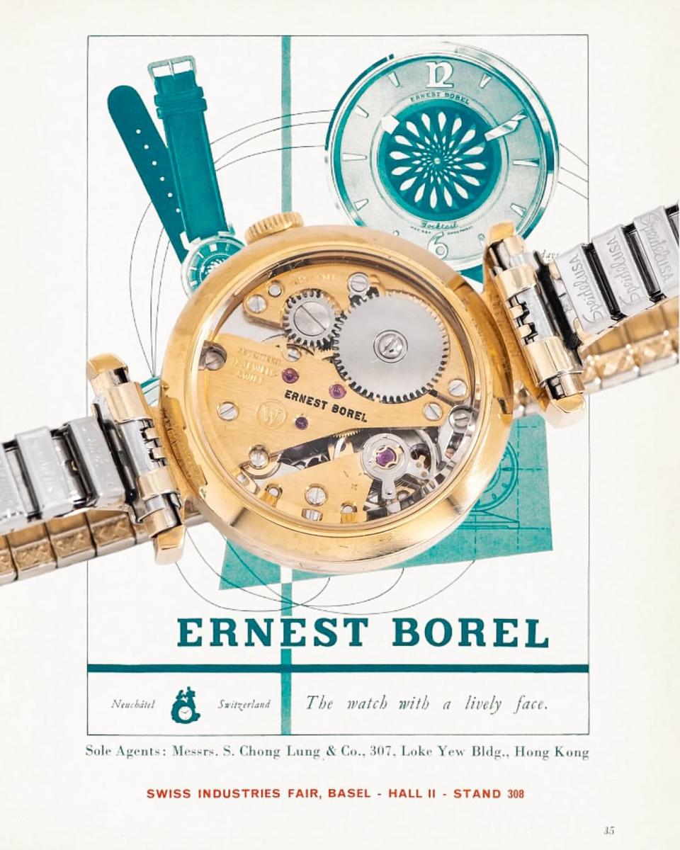 FHH | The Quirky Backstory Of The Ernest Borel Cocktail Watch