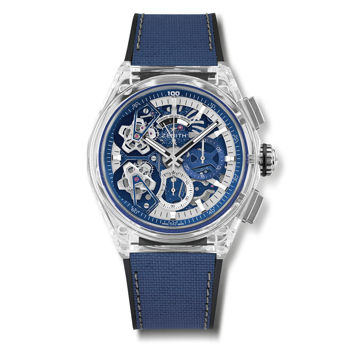 Defy 21 Double Tourbillon Sapphire