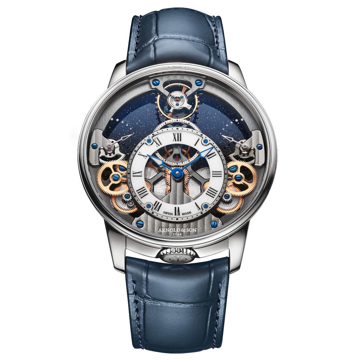 Novelties 2024_Arnold & Son Time Pyramide 42.5 Platinum