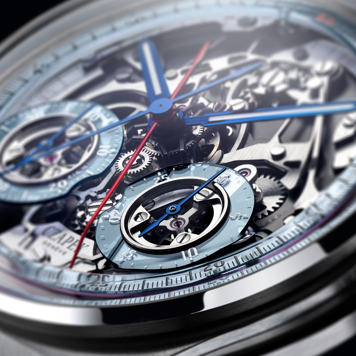 Antarctique Chronograph Rattrapante Ice Blue