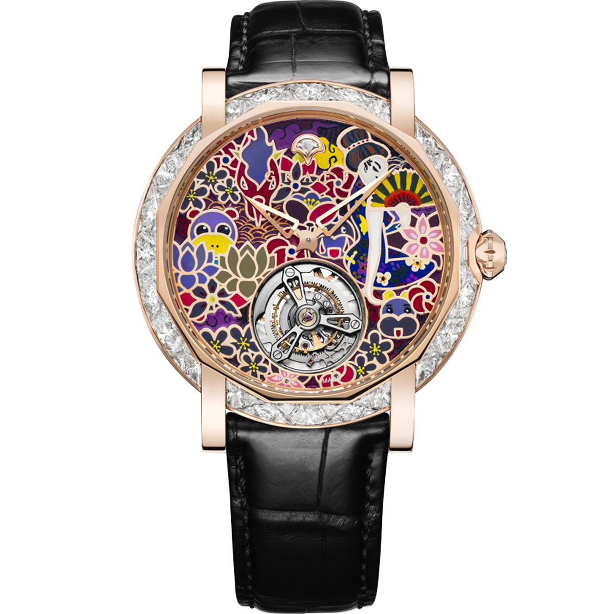 MasterGraff Ultra Flat Tourbillon Graffiti