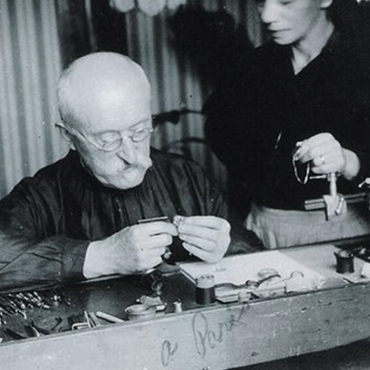 Paul Guillard, horloger suisse (Genève) en 1921
