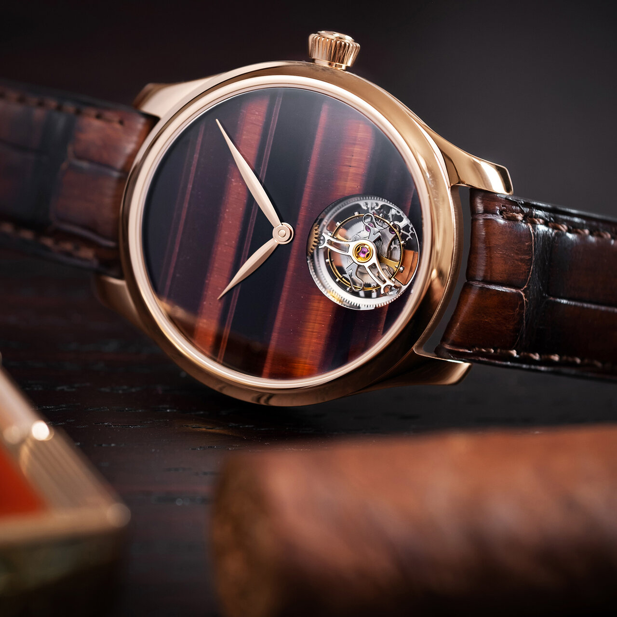 Endeavour Tourbillon Concept Tiger’s Eye
