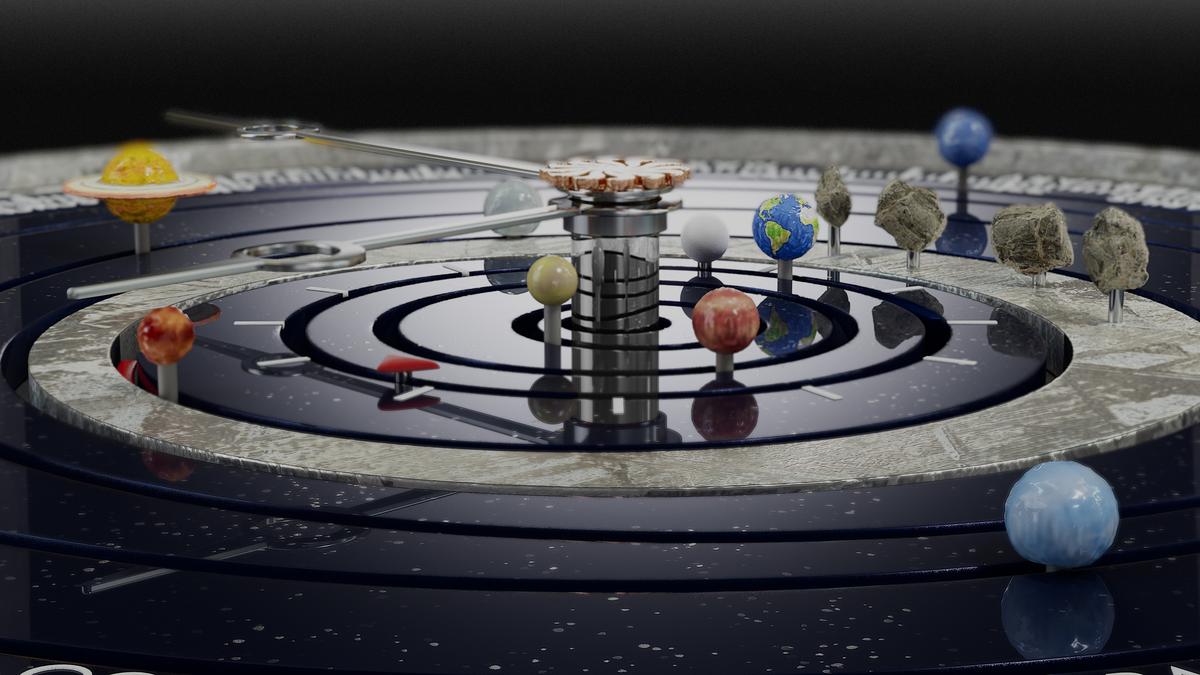 Novelties 2025 Christiaan van der Klaaw Grand Planetarium Excentric Meteorite_3