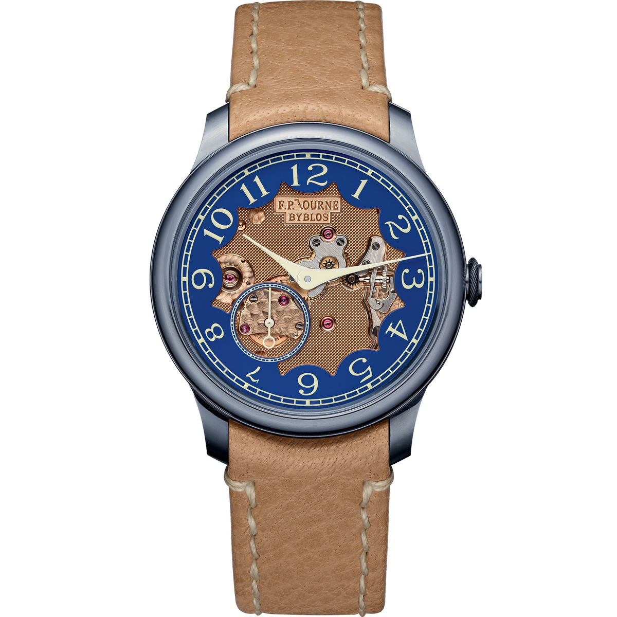 Chronomètre bleu «Byblos»