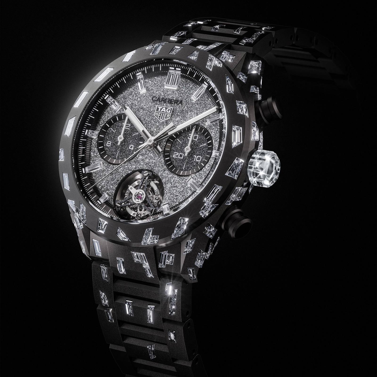 Carrera Plasma Diamant d’Avant-Garde Chronograph Tourbillon