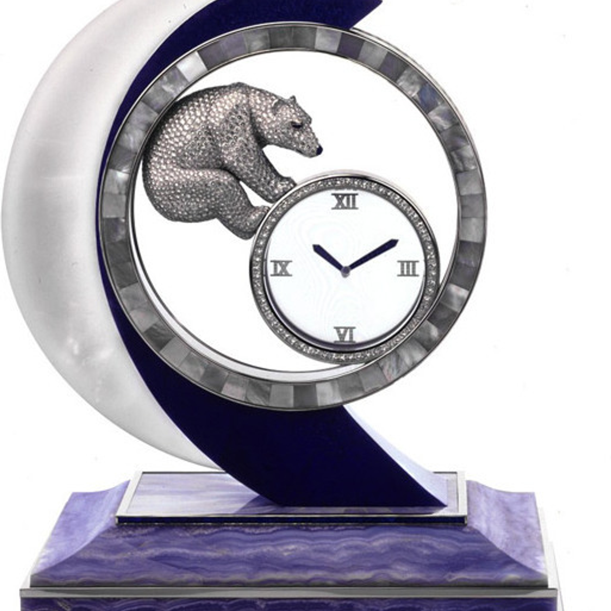 Mysterious clock bear