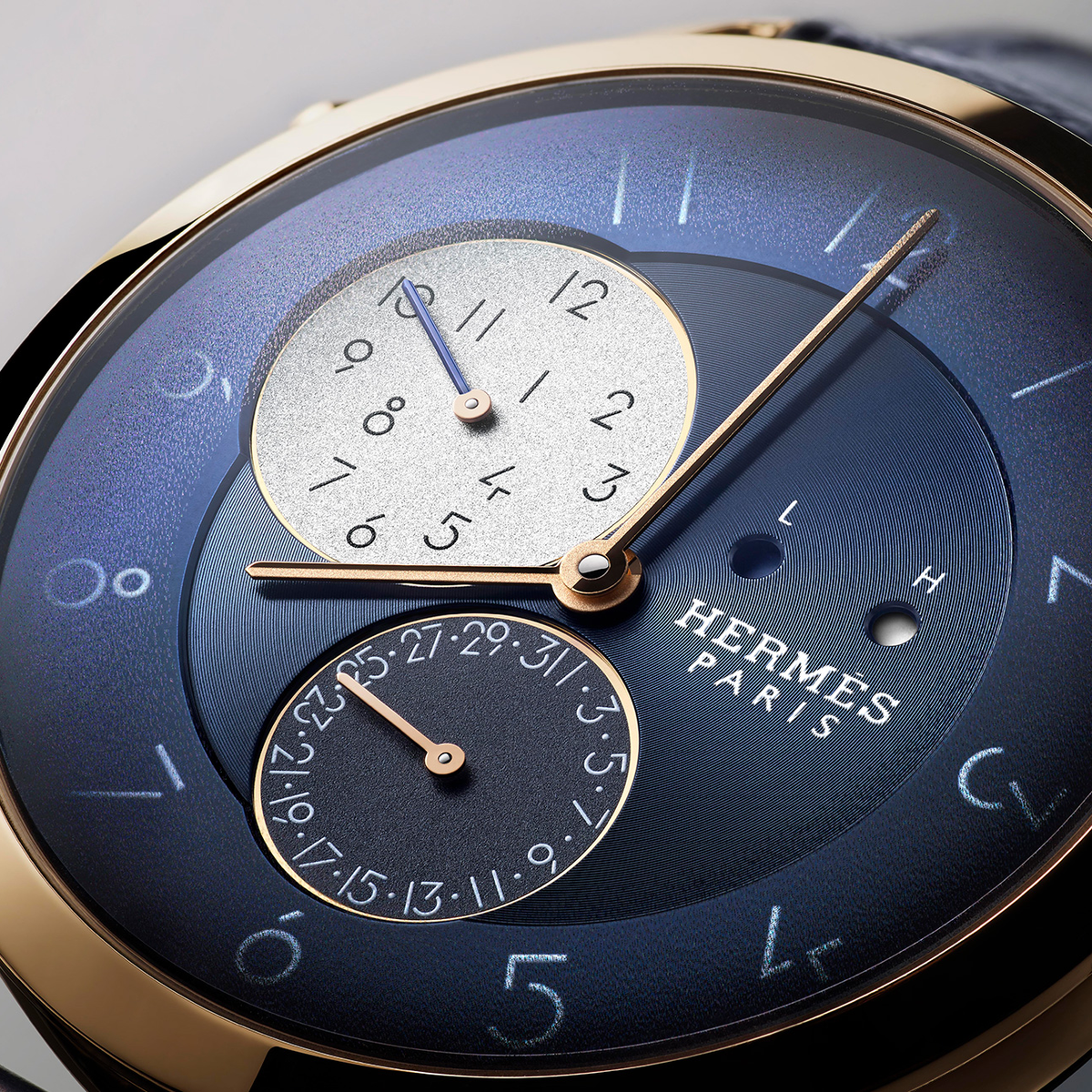 Slim d’Hermès GMT © Joël Von Allmen