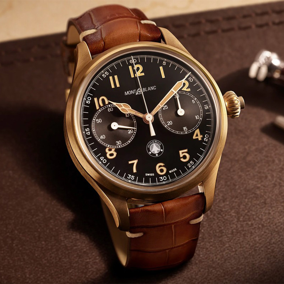 1858 Chronographe Monopoussoir Origines Édition Limitée 100 © Montblanc