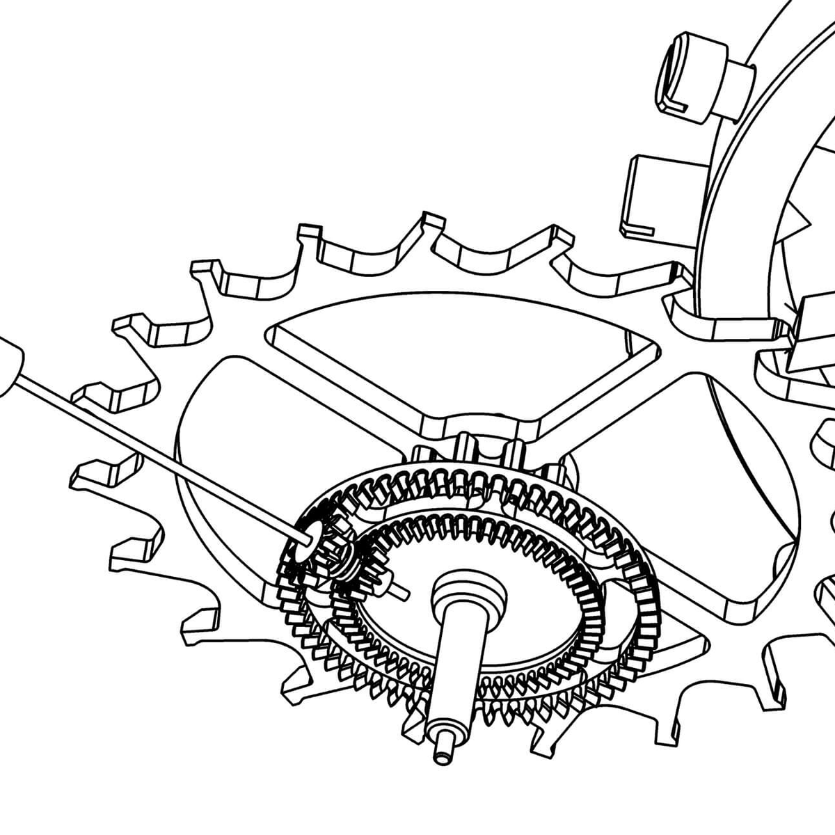 Nano Foudroyante EWT (Mechanisme) © Greubel Forsey