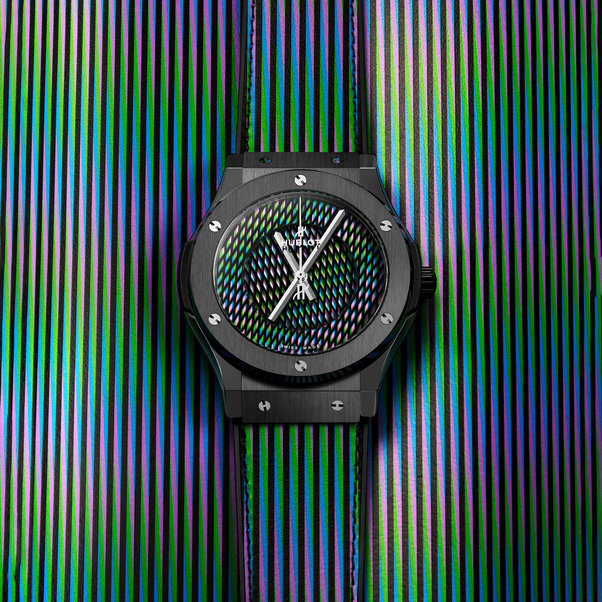 Classic Fusion 45 mm Cruz-Diez Ceramic