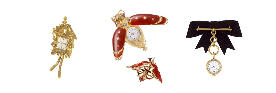 Brooch watches 1-3