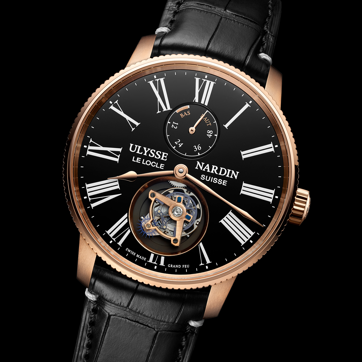 Marine Torpilleur Tourbillon Grand Feu 42mm