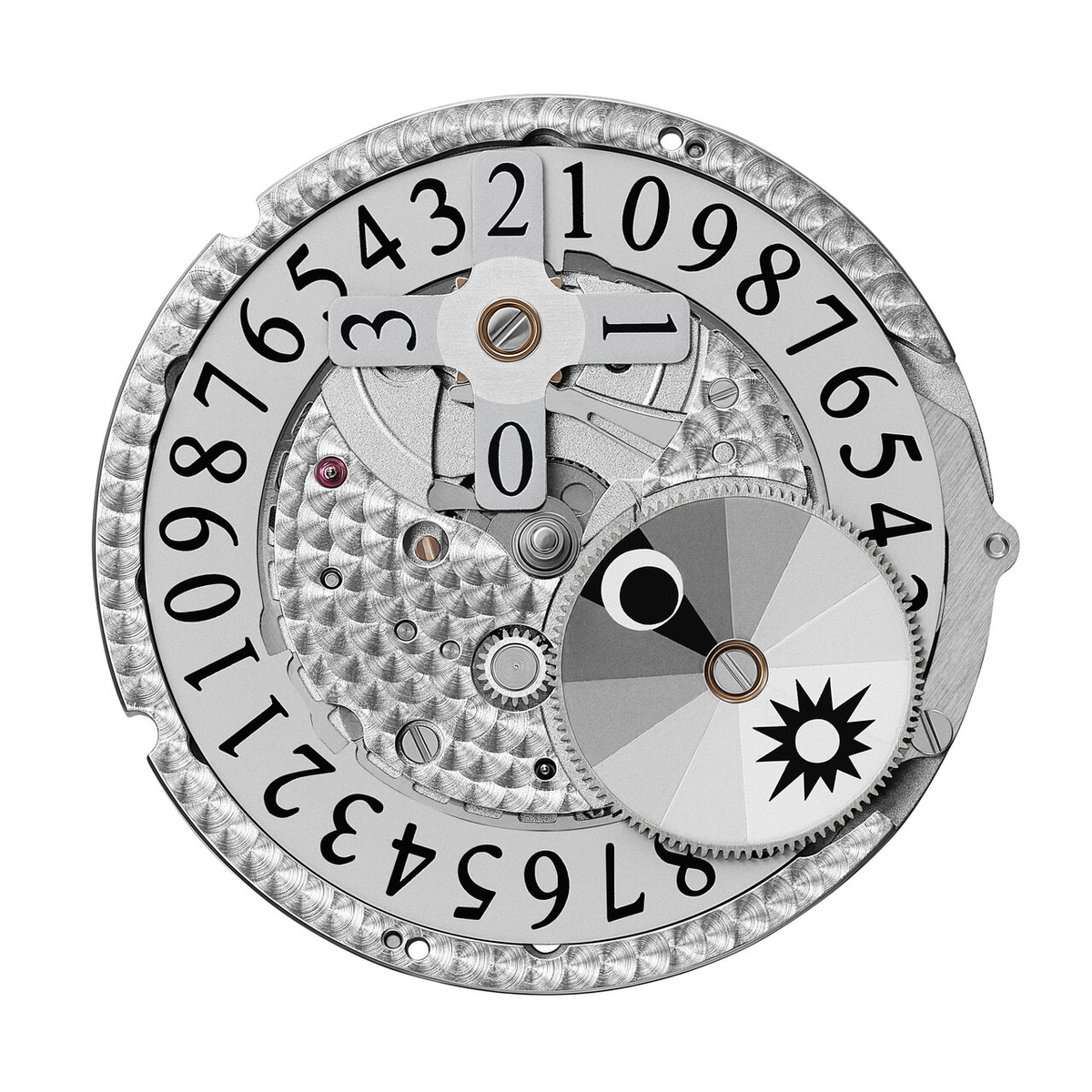 Drive de Cartier Grande Date Second Fuseau Rétrograde et Indicateur Jour/Nuit