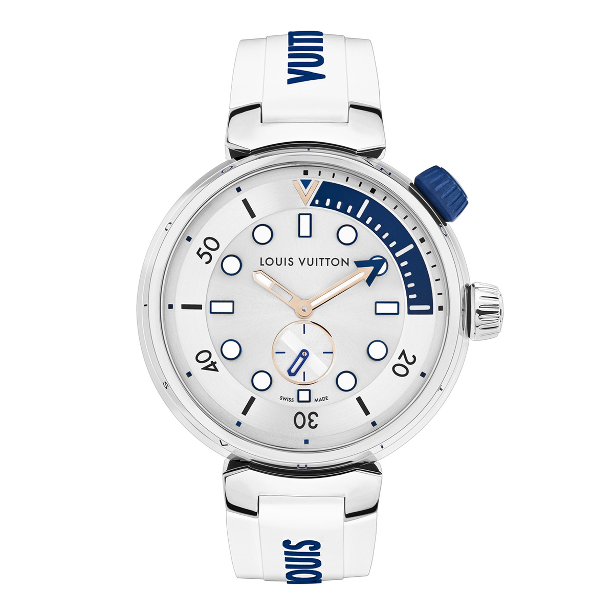 Tambour Street Diver Pacific White © Louis Vuitton