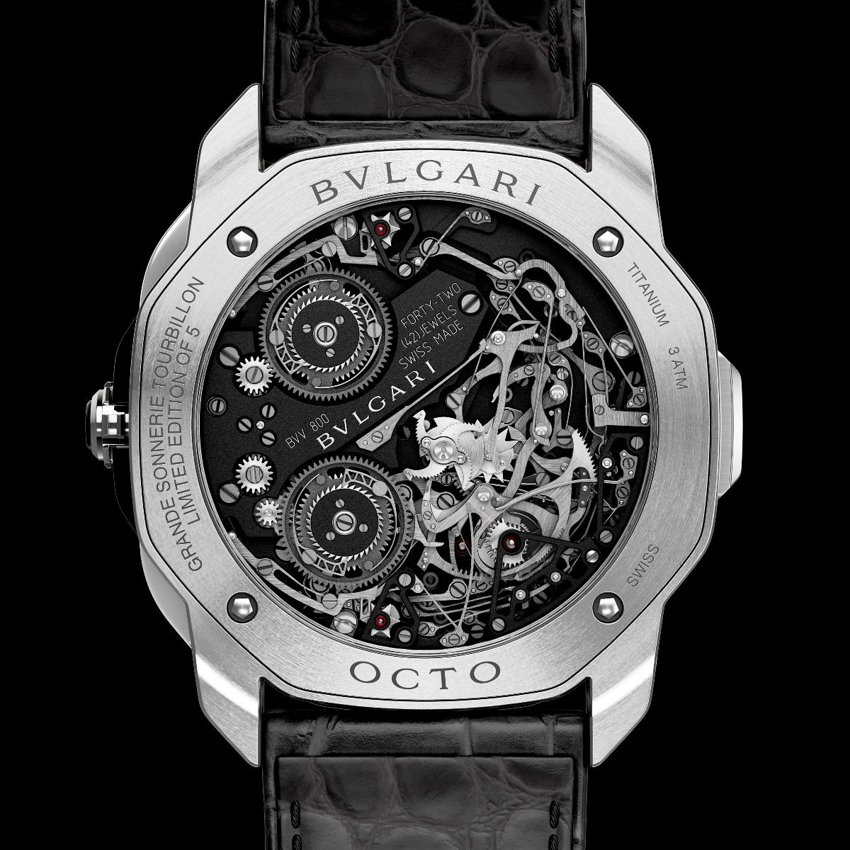 Novelties 2024_Bulgari Octo Roma Grande Sonnerie Tourbillon back