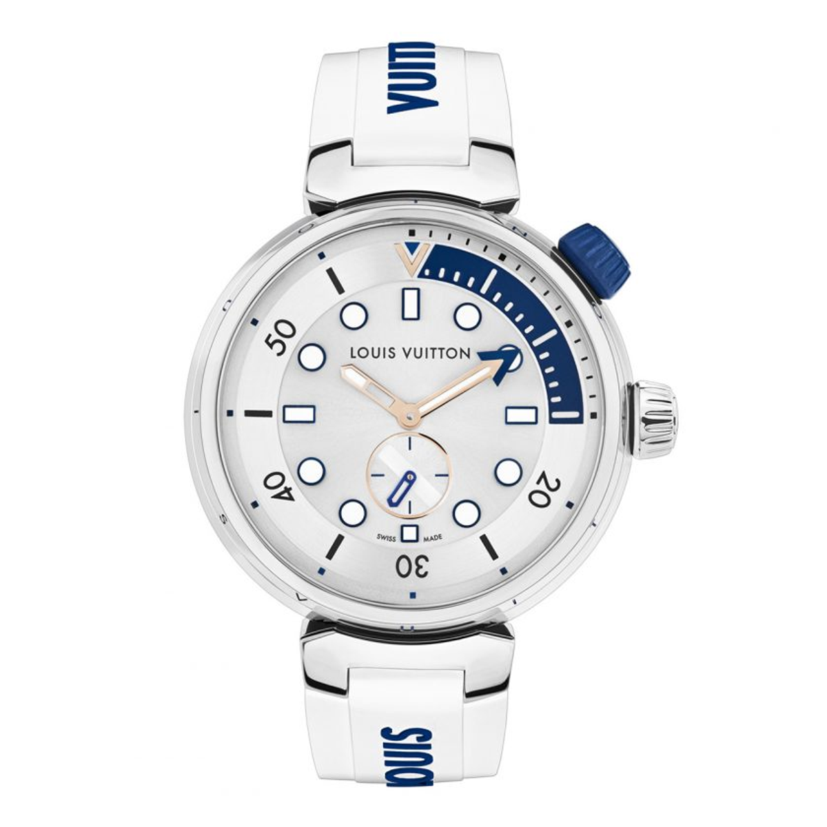 Tambour Street Diver pacific white ©Louis Vuitton