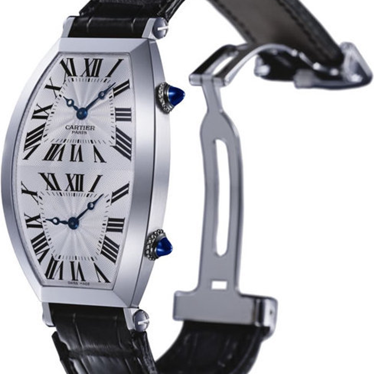 Watch with two time zones