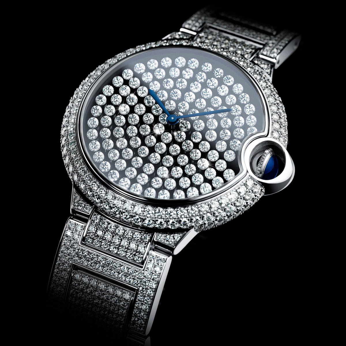 Ballon Bleu Serti Vibrant