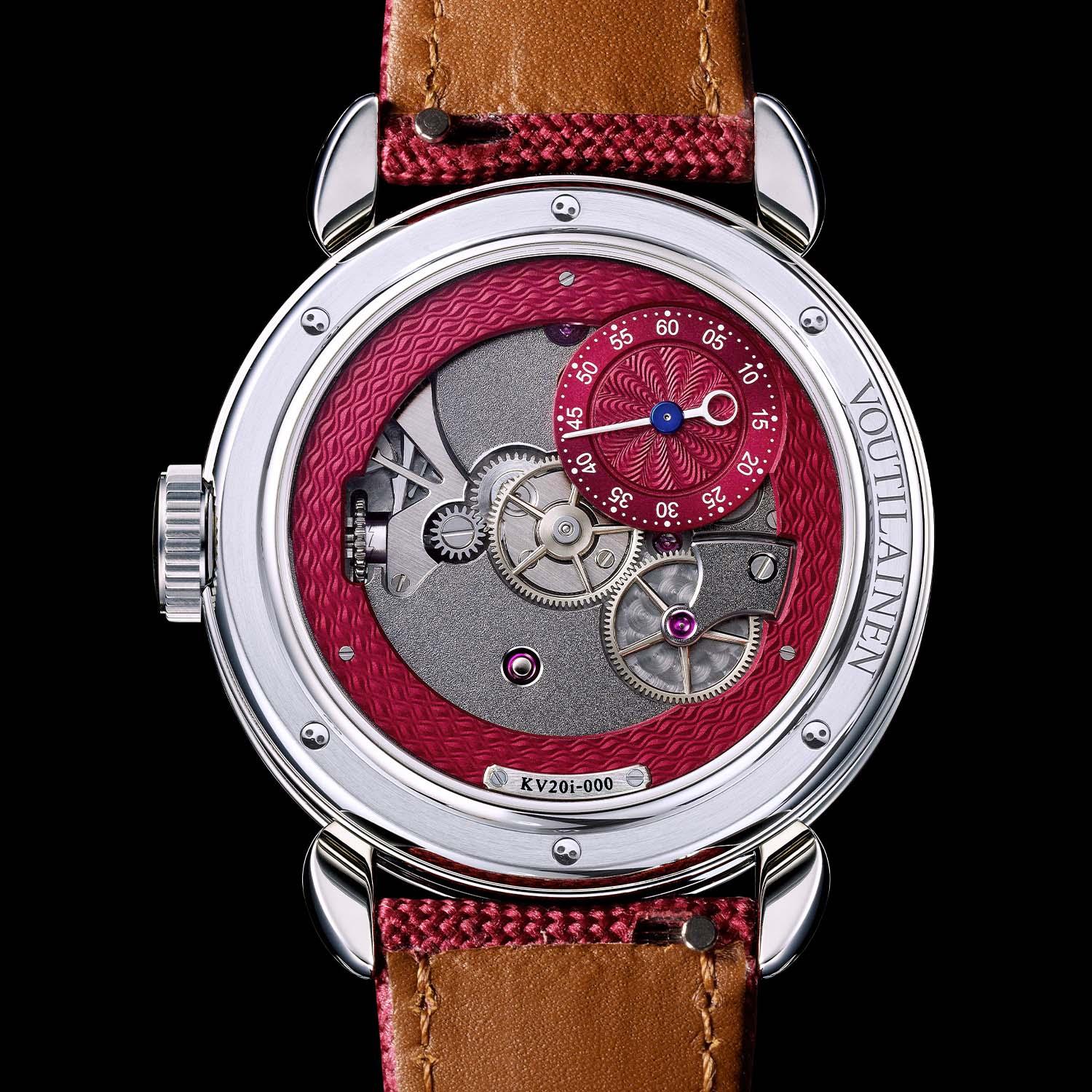FHH | KV20i Reversed Cherry Watch by Voutilainen
