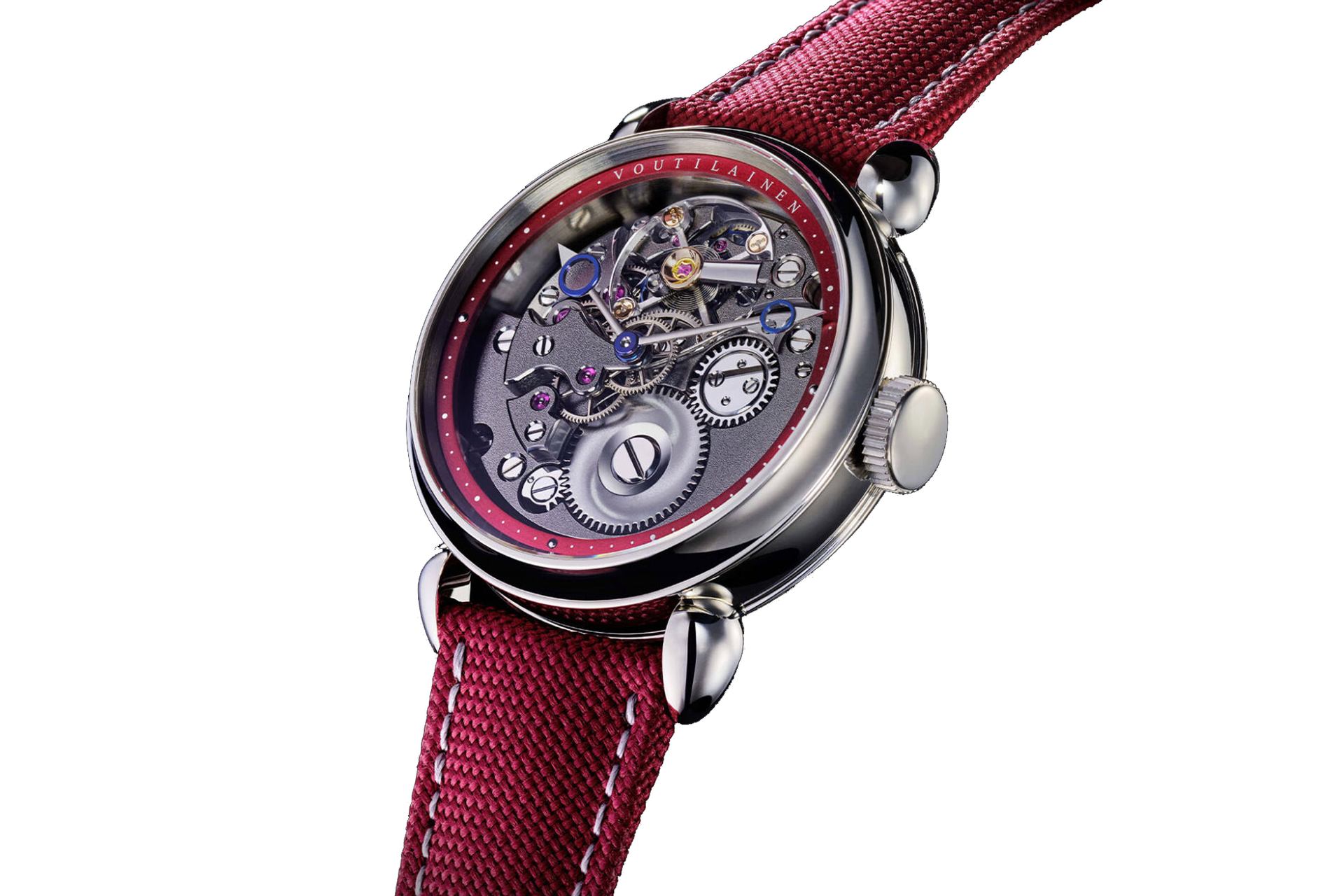 FHH | KV20i Reversed Cherry Watch by Voutilainen