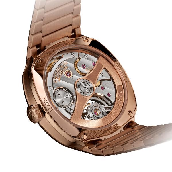 Novelties 2024_H. Moser & Cie Streamliner Tourbillon Wyoming Jade back