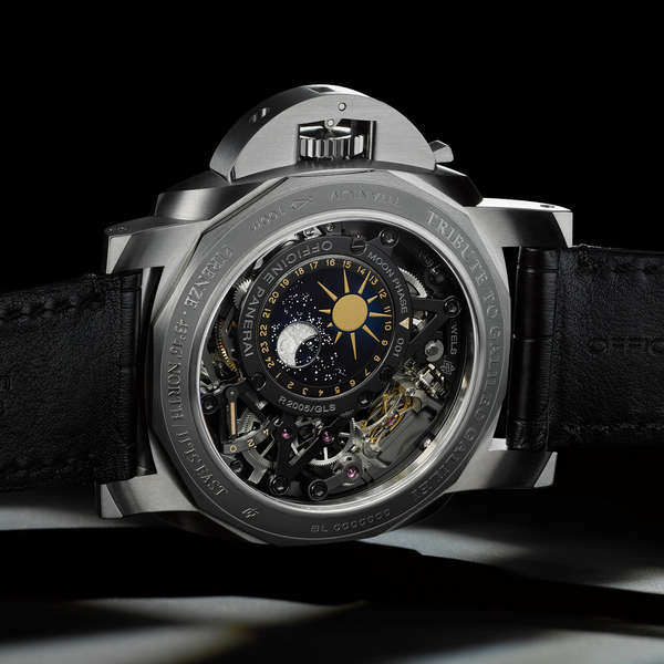 L’Astronomo — Luminor 1950 Tourbillon Moon Phases Equation of Time GMT — 50 mm