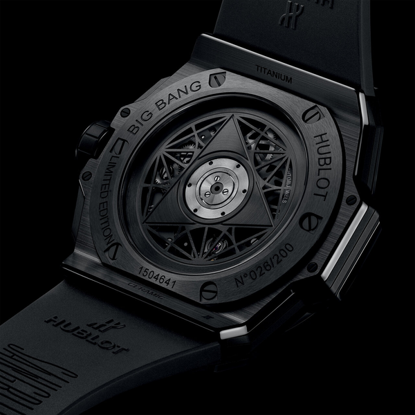 Big Bang Unico Sang Bleu II All Black