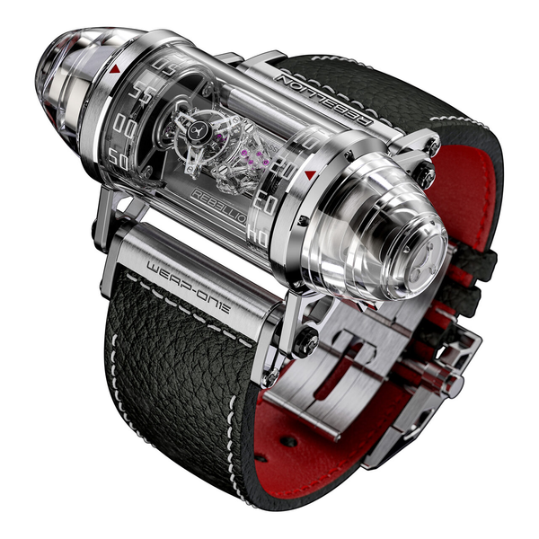 Weap-One Diamond Asymmetrical Flying Tourbillon