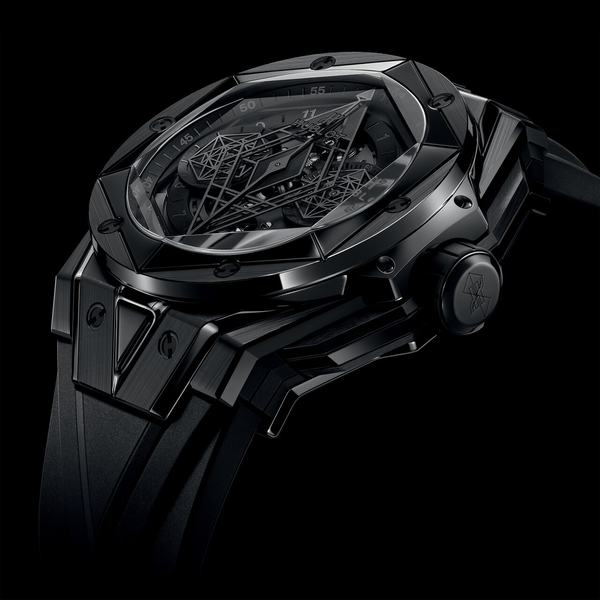 Big Bang Unico Sang Bleu II All Black