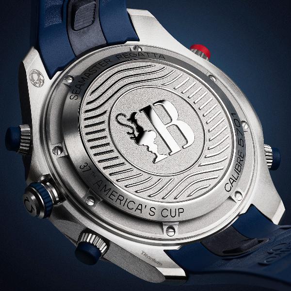Novelties 2024_Omega Seamaster Regatta Titanium back